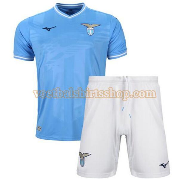 lazio roma voetbalshirt uit 2023 2024 kinderen blauw