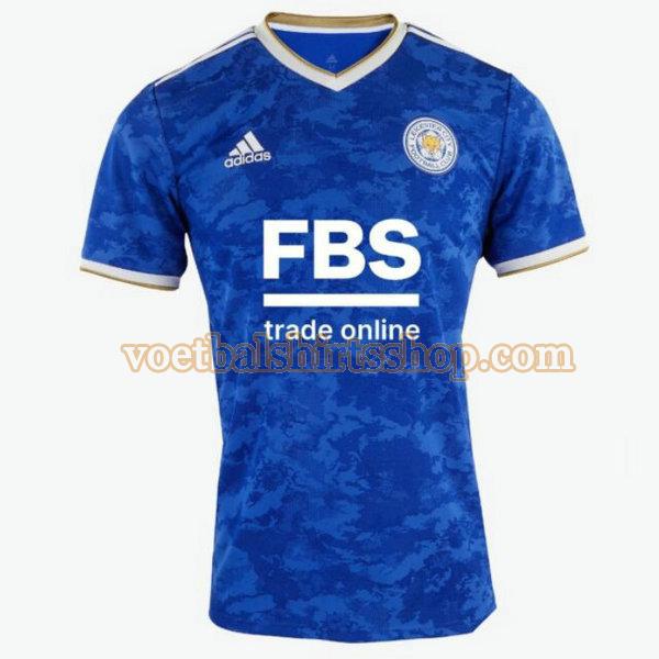 leicester city voetbalshirt priemra equipacion 2021 2022 mannen blauw