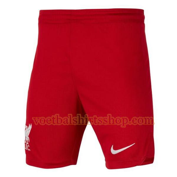 liverpool shorts thuis 2023 2024 mannen rood