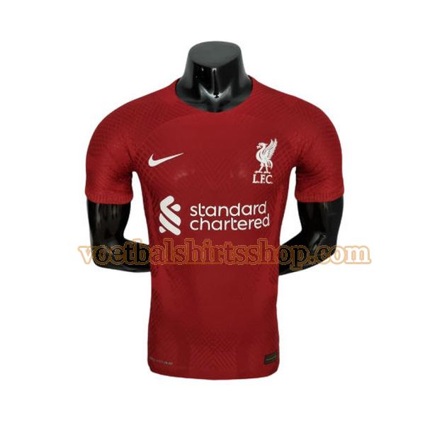 liverpool voetbalshirt thuis 2022 2023 mannen player rood
