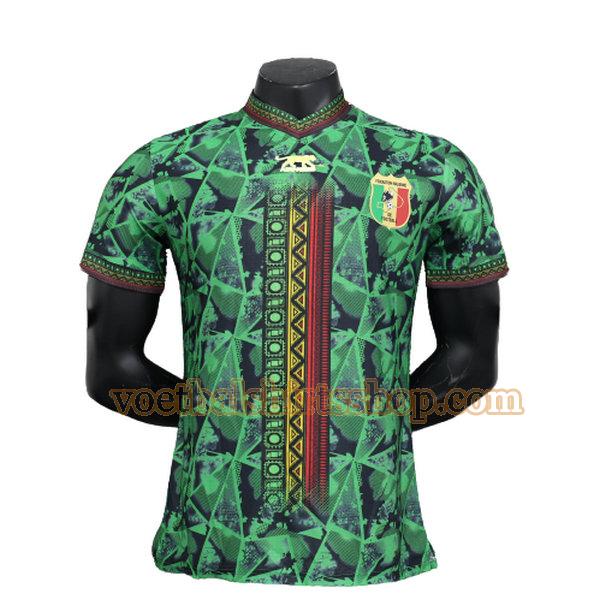 mali voetbalshirt special edition 2023 mannen player groen