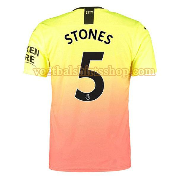manchester city voetbalshirt stones 5 3e 2019-2020 mannen