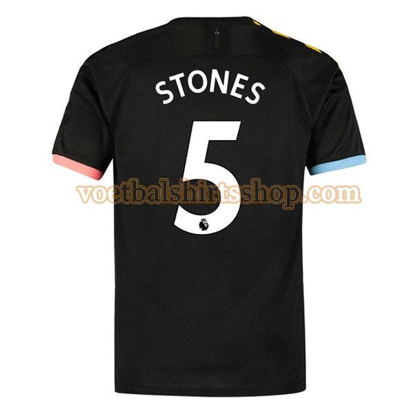 manchester city voetbalshirt stones 5 uit 2019-2020 mannen