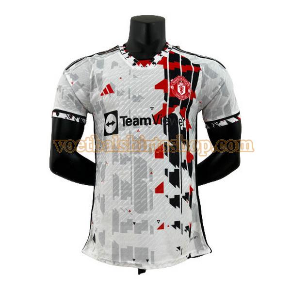 manchester united shirt special edition 2023 2024 mannen player wit