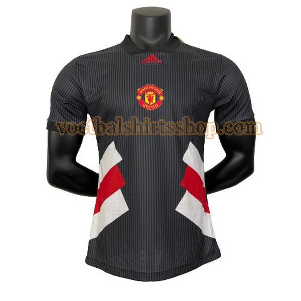 manchester united shirt special edition 2023 24 mannen player zwart