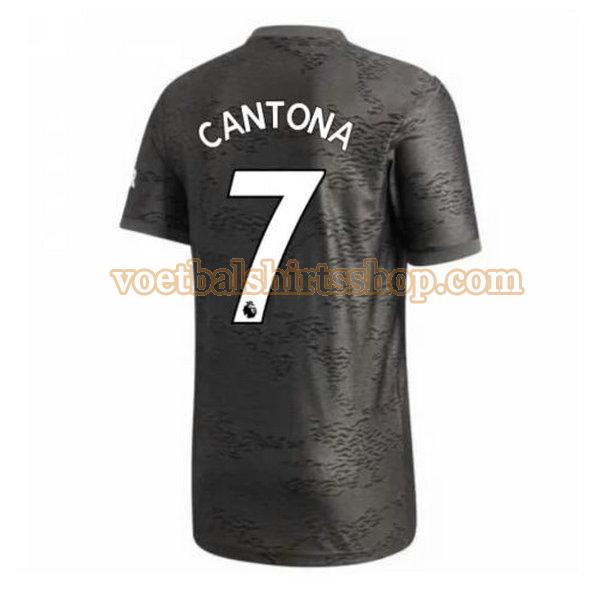 manchester united voetbalshirt cantona 7 uit 2020-2021 mannen