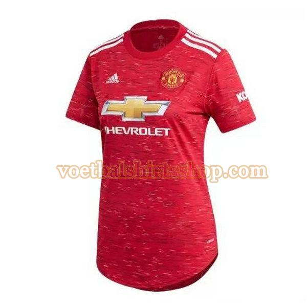manchester united voetbalshirt thuis 2020-2021 dames