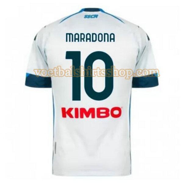 napoli voetbalshirt maradona 10 uit 2020-2021 mannen