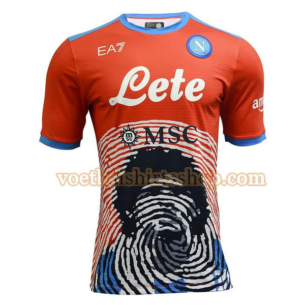 napoli voetbalshirt special edition 2021 2022 mannen rood