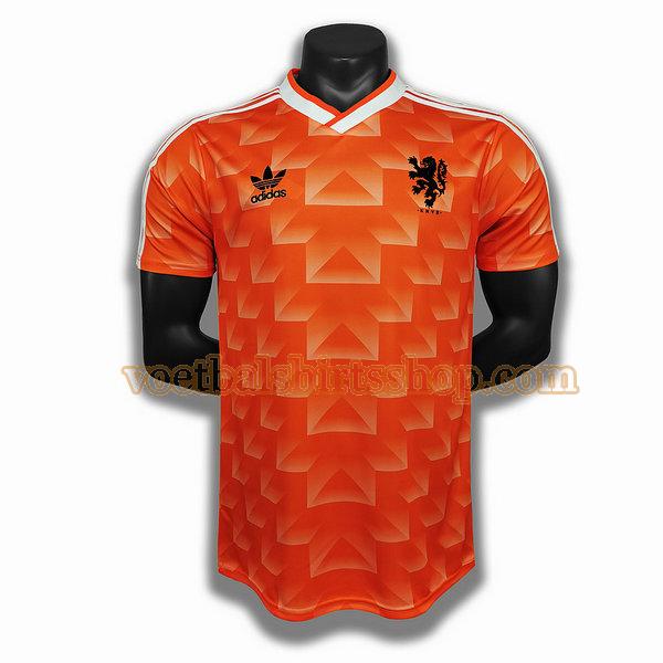 nederland voetbalshirt thuis player 1988 mannen oranje