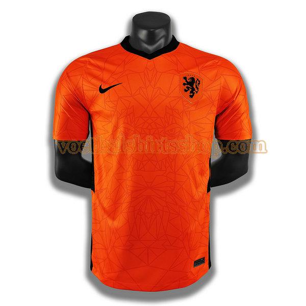 nederland voetbalshirt thuis player 2020-2021 mannen oranje