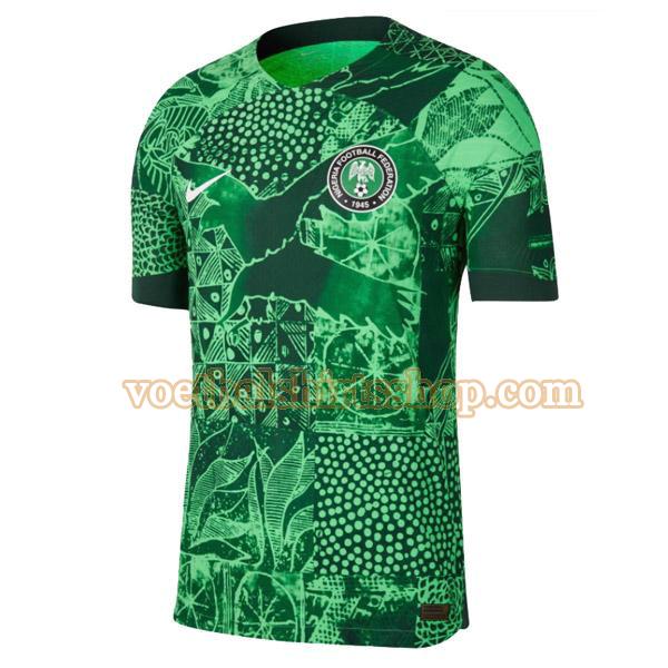 nigeria voetbalshirt thuis 2022 mannen thailand groen