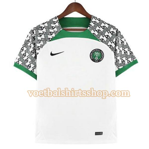 nigeria voetbalshirt uit 2022 mannen thailand wit