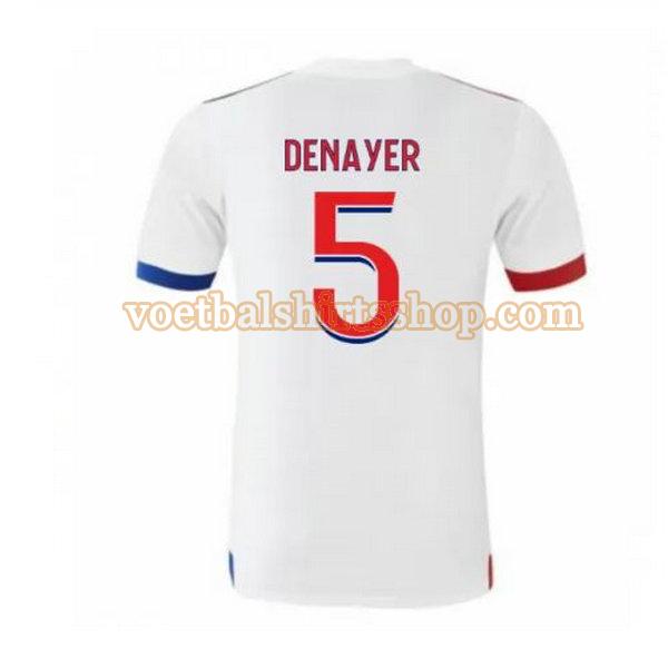 olympique lyon shirt denayer 5 thuis 2020-2021 mannen