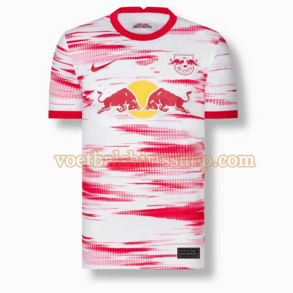 rb leipzig voetbalshi thuis 2021 2022 mannen rood wit