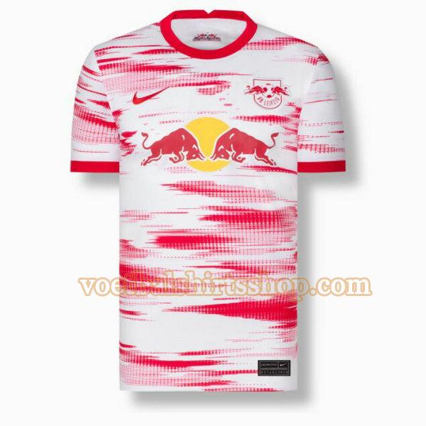 rb leipzig voetbalshi thuis 2021 2022 mannen thailand rood wit