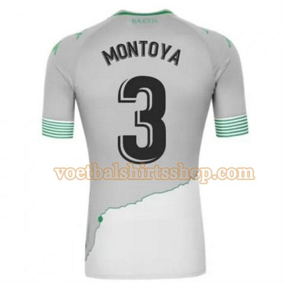 real betis voetbalshirt montoya 3 3e 2020-2021 mannen