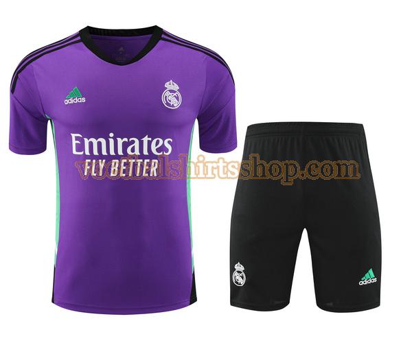 real madrid shirt training 2023 2024 mannen set purple
