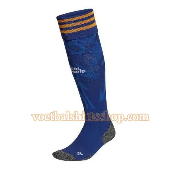 real madrid sokken uit 2021 2022 mannen blauw