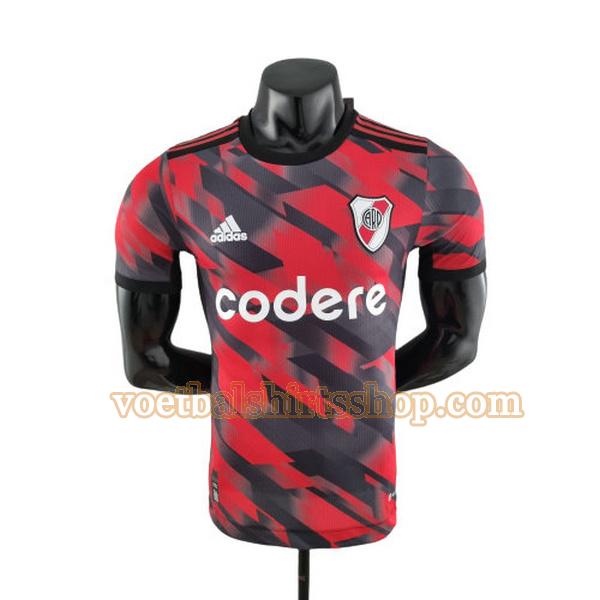 river plate voetbalshirt classic edition 2022 2023 mannen player rood