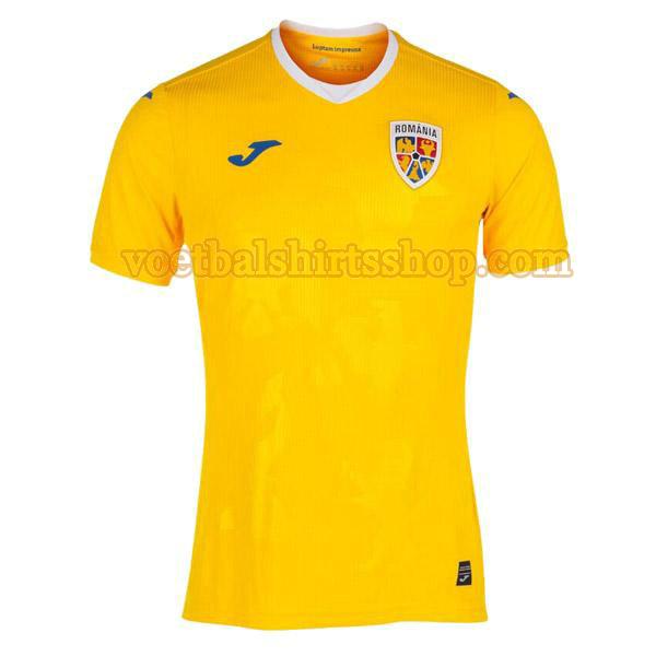 roemenië shirt thuis 2021 2022 mannen thailand geel