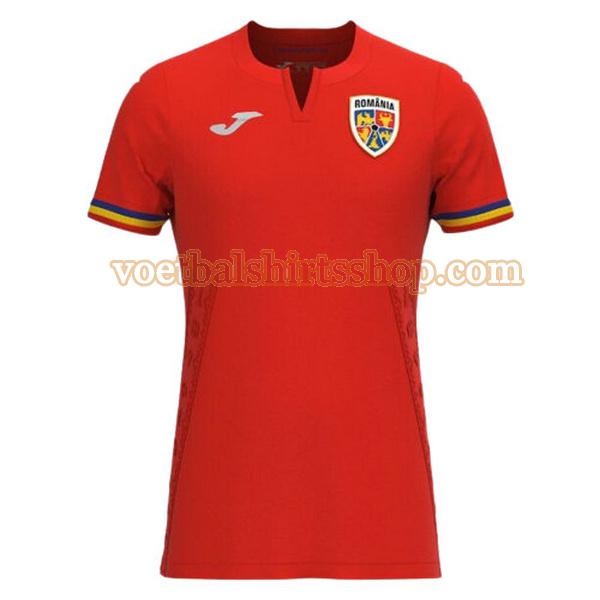 rumania voetbalshirt uit 2023 mannen thailand rood