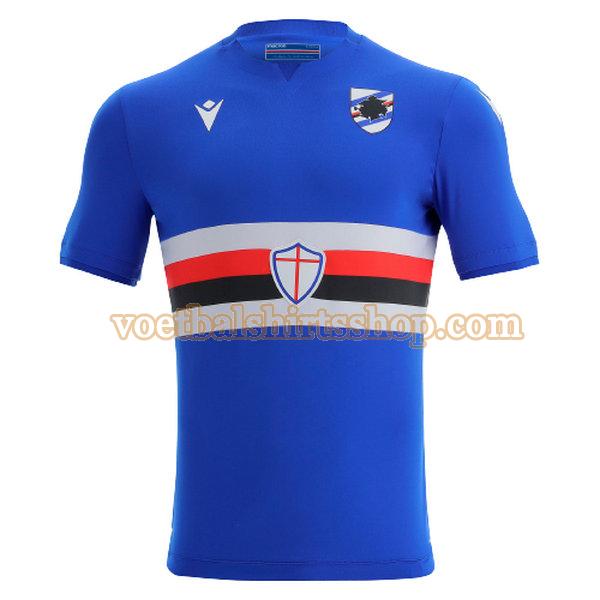 sampdoria voetbalshirt thuis 2021 2022 mannen blauw