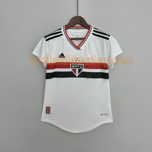 sao paulo voetbalshirt thuis 2022 2023 dames wit