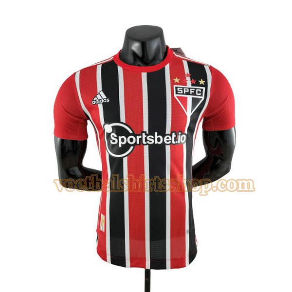 sao paulo voetbalshirt thuis 2022 2023 mannen player rood
