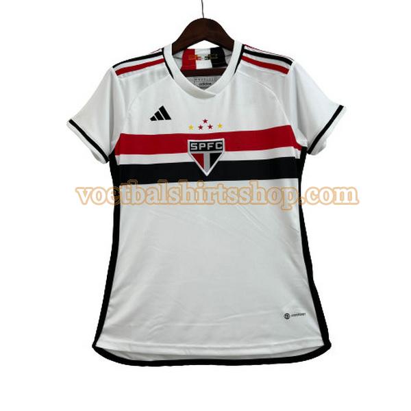 sao paulo voetbalshirt thuis 2023 2024 dames wit