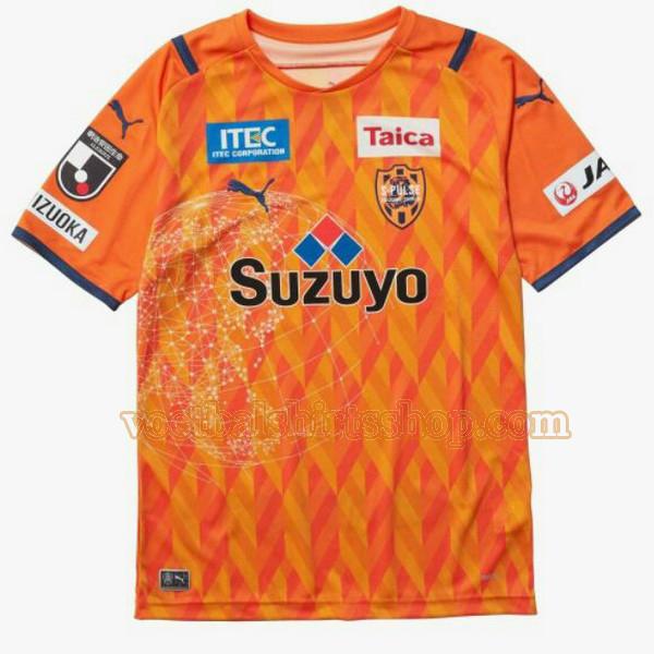 shimizu s-pulse voetbalshirt thuis 2021 2022 mannen thailand oranje