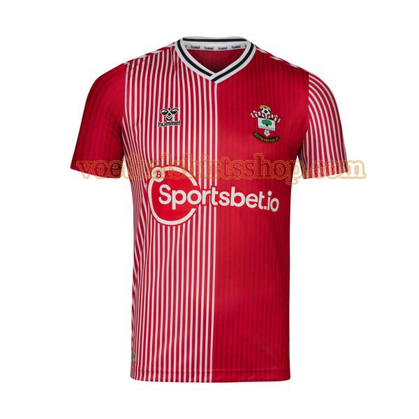 southampton voetbalshirt thuis 2023 2024 mannen thailand rood