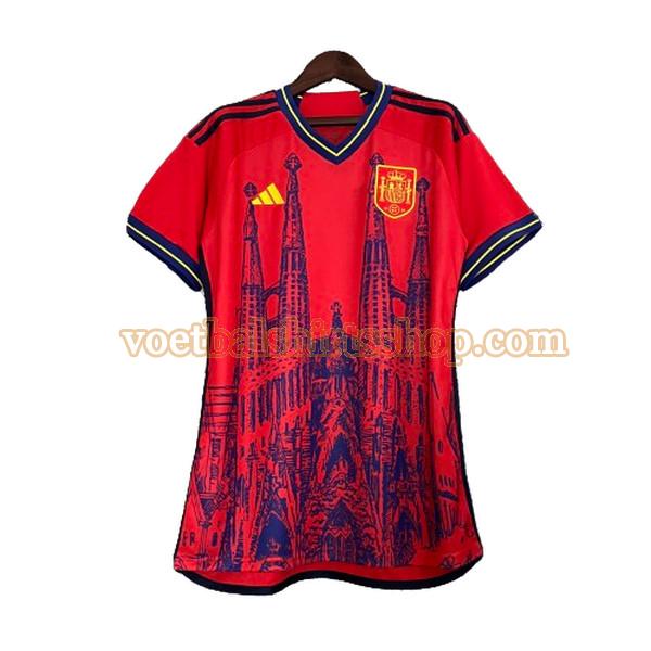 spanje voetbalshirt special edition 2023 mannen rood