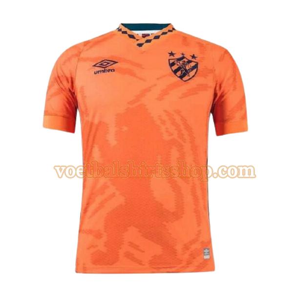 sport recife voetbalshirt 3e 2021 2022 mannen thailand oranje