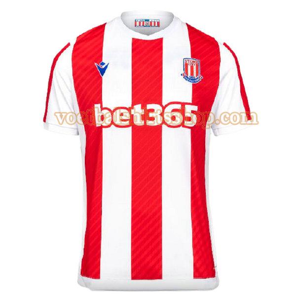 stoke city voetbalshirt thuis 2021 2022 mannen thailand rood wit