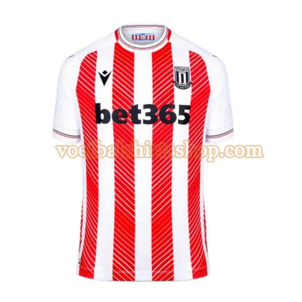 stoke city voetbalshirt thuis 2022 2023 mannen thailand rood wit