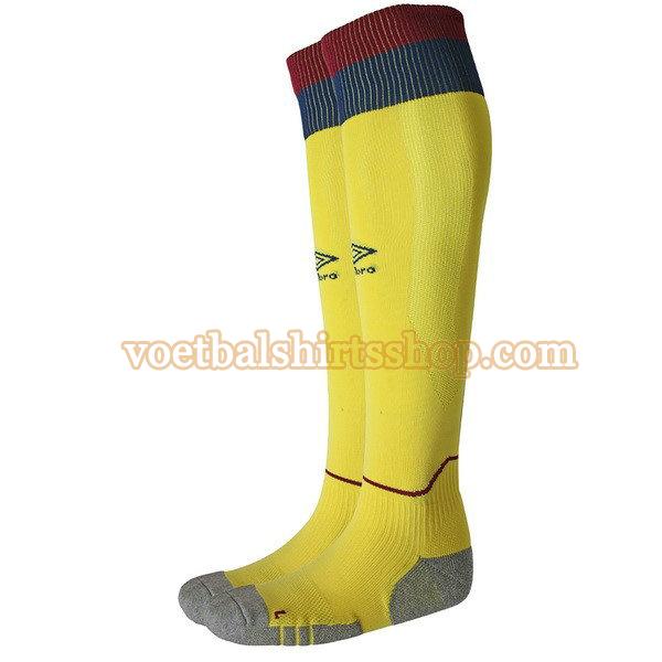 west ham united sokken uit 2018-2019 mannen geel